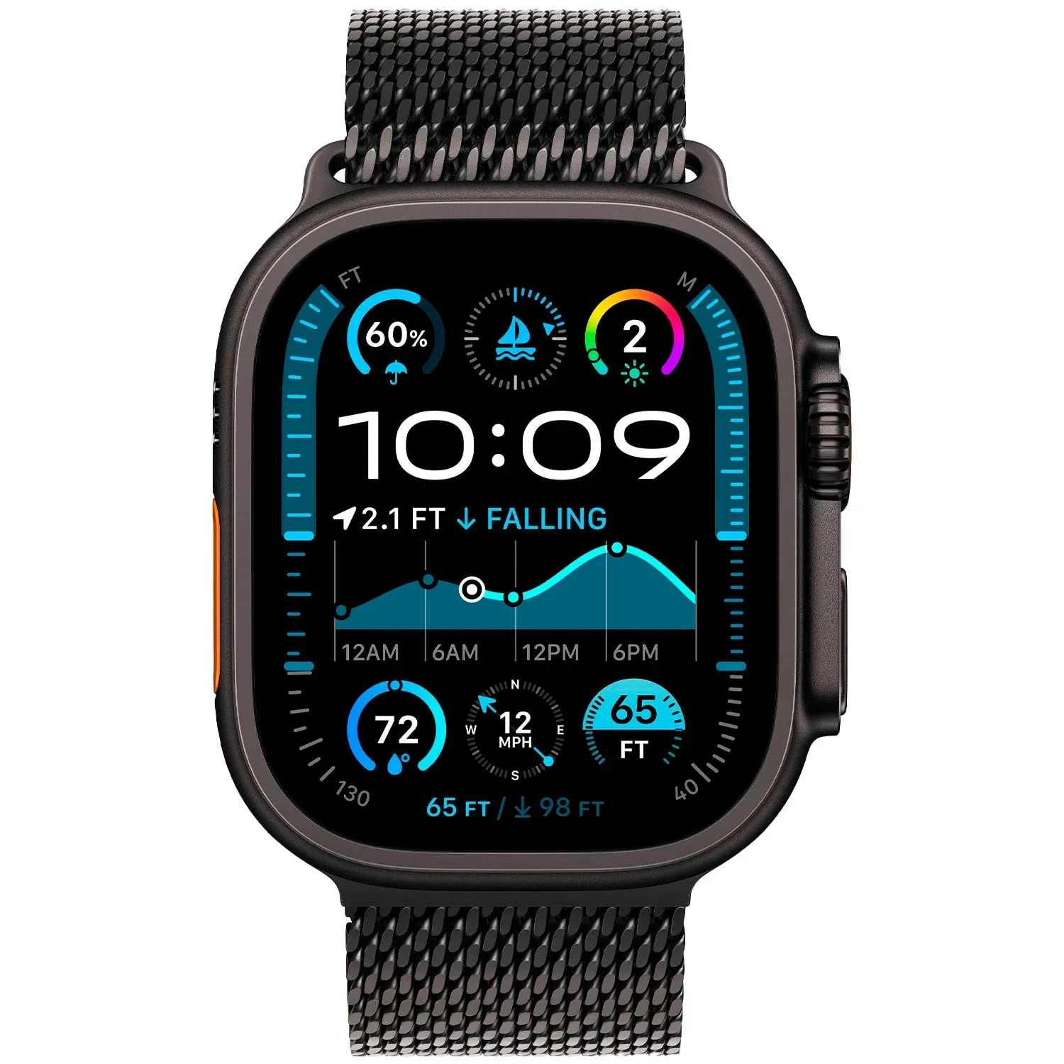 SMART WATCH ULTRA2 7IN1 (MAX 200) [WATCH MAX200 METAL]